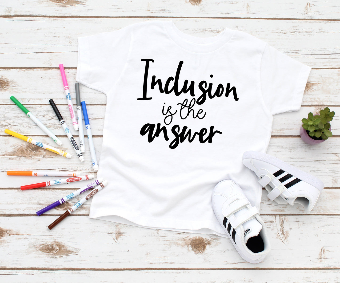 Inclusion is the Answer Kids Tee