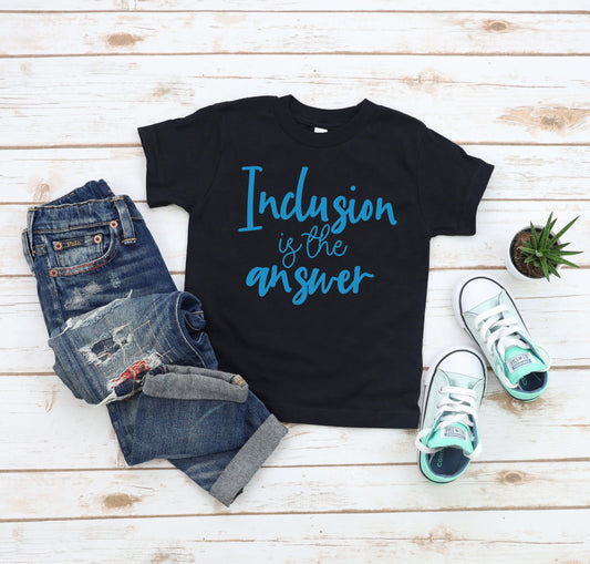 Inclusion is the Answer Kids Tee